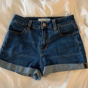 Jean shorts